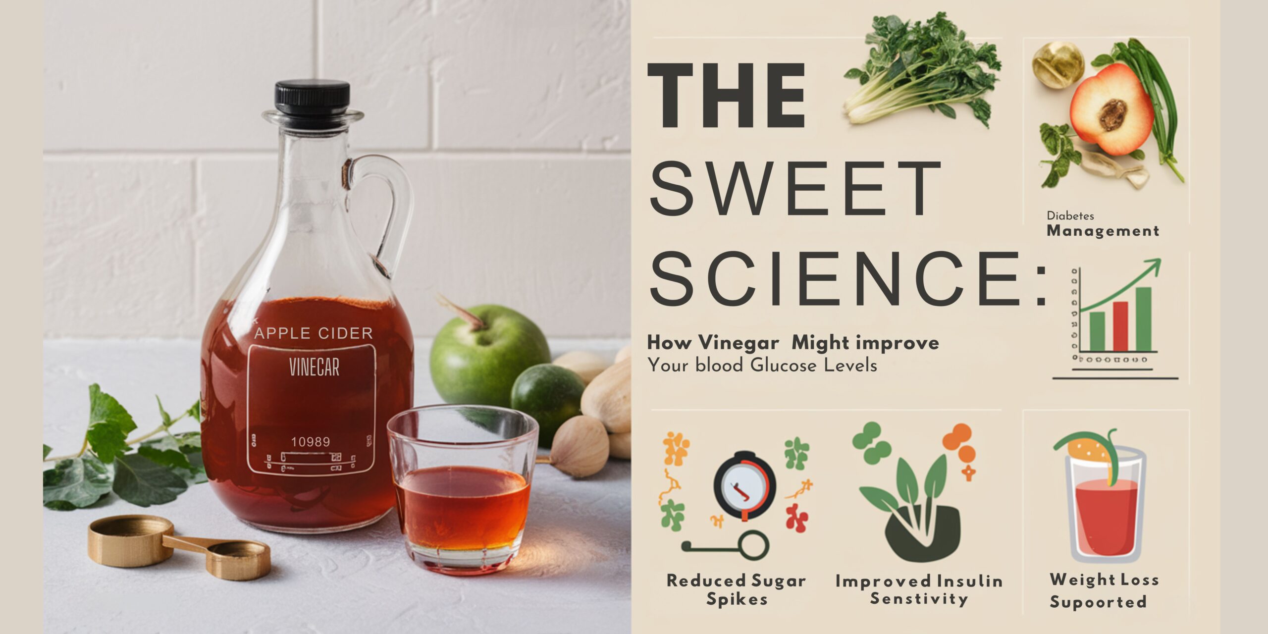 The Sweet Science: How Vinegar Might Improve your blood glucose levels