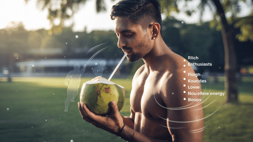 Can you drink coconut water during a workout