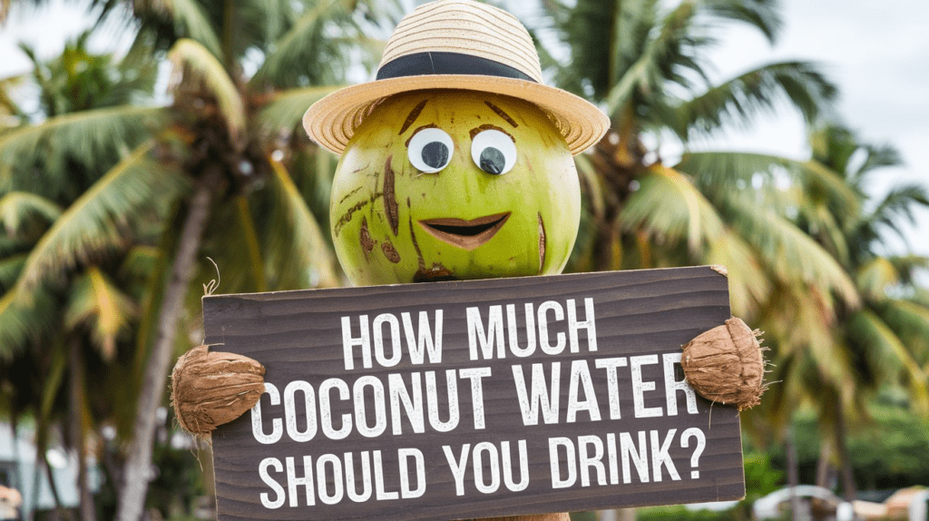 How much coconut water should you drink?